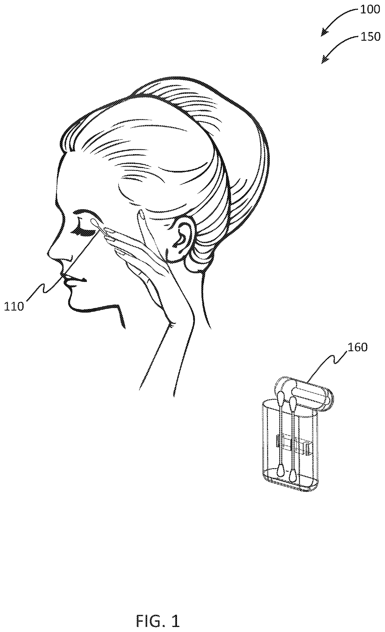 Pre-moistened swab system