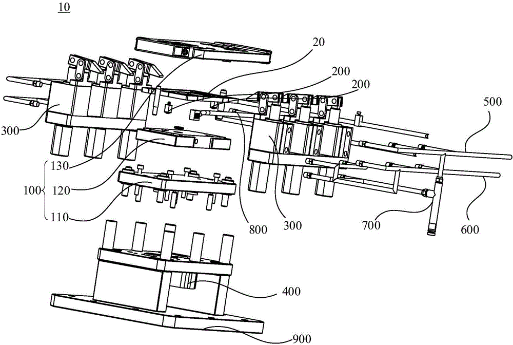 Fixture and air pressure detection mechanism thereof