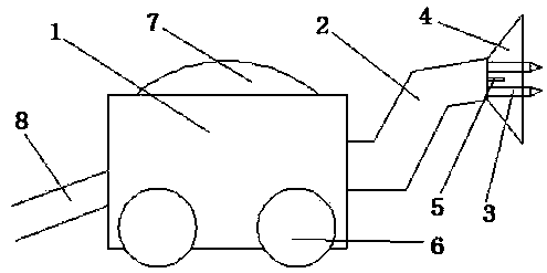 Recycling device suitable for building garbage