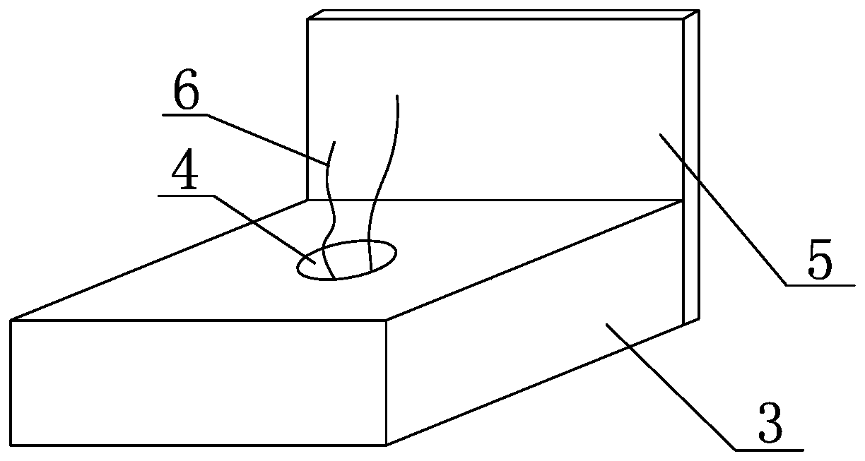 Damage identifying piezoelectric sensor capable of repeated use