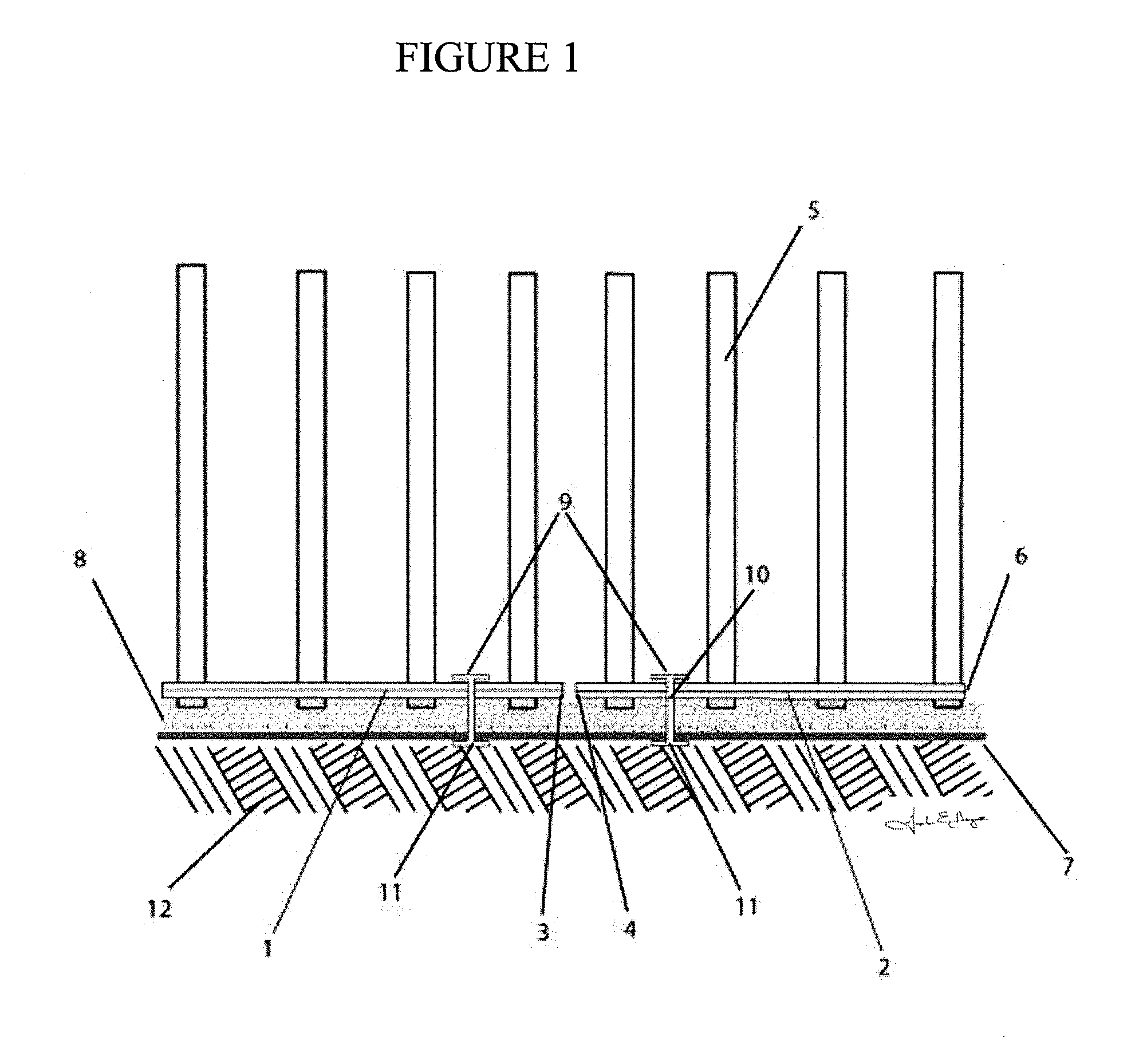 Method for reinforcing and reinforced synthetic inlays and seams