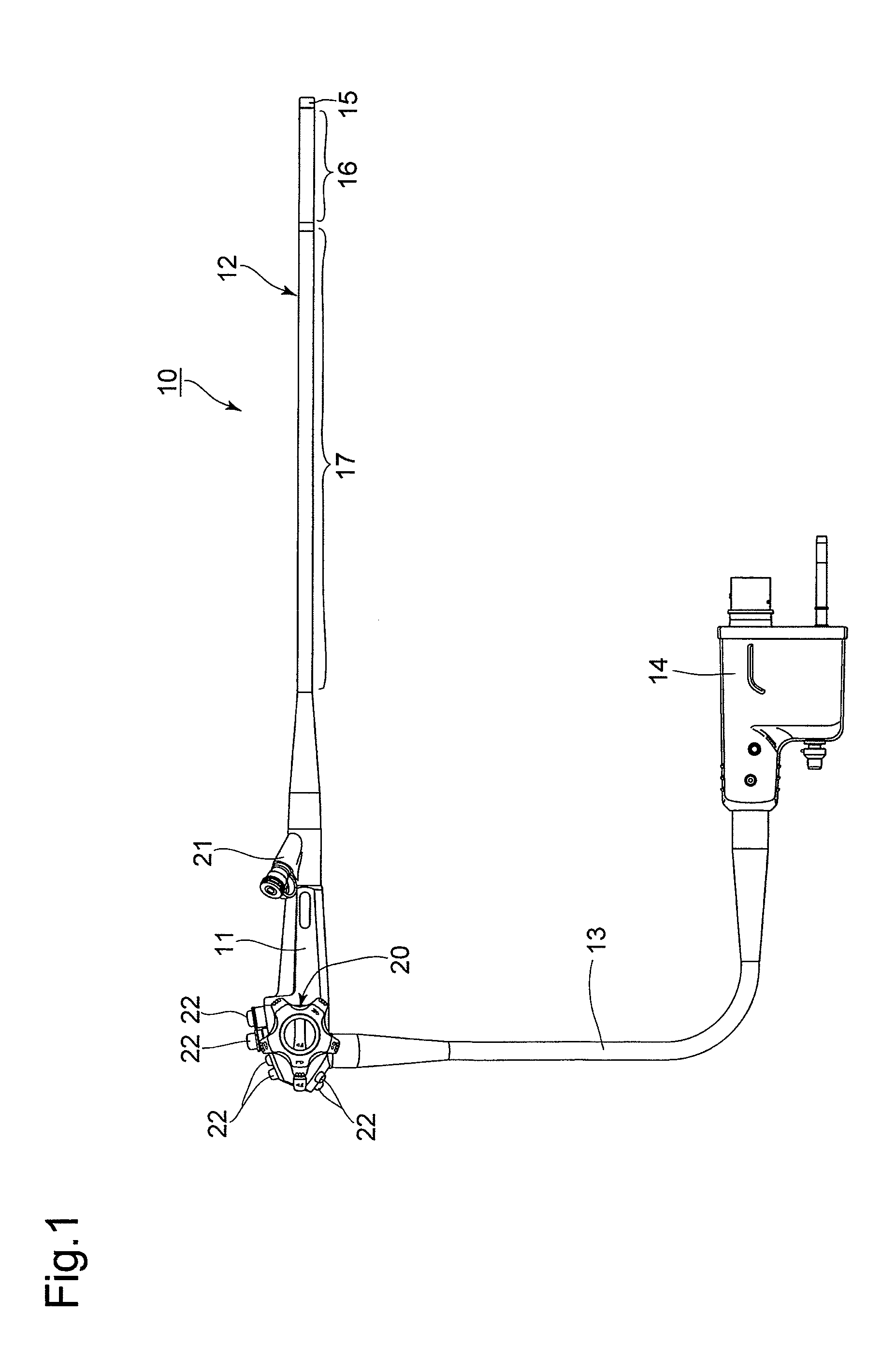 Bending control mechanism for endoscope