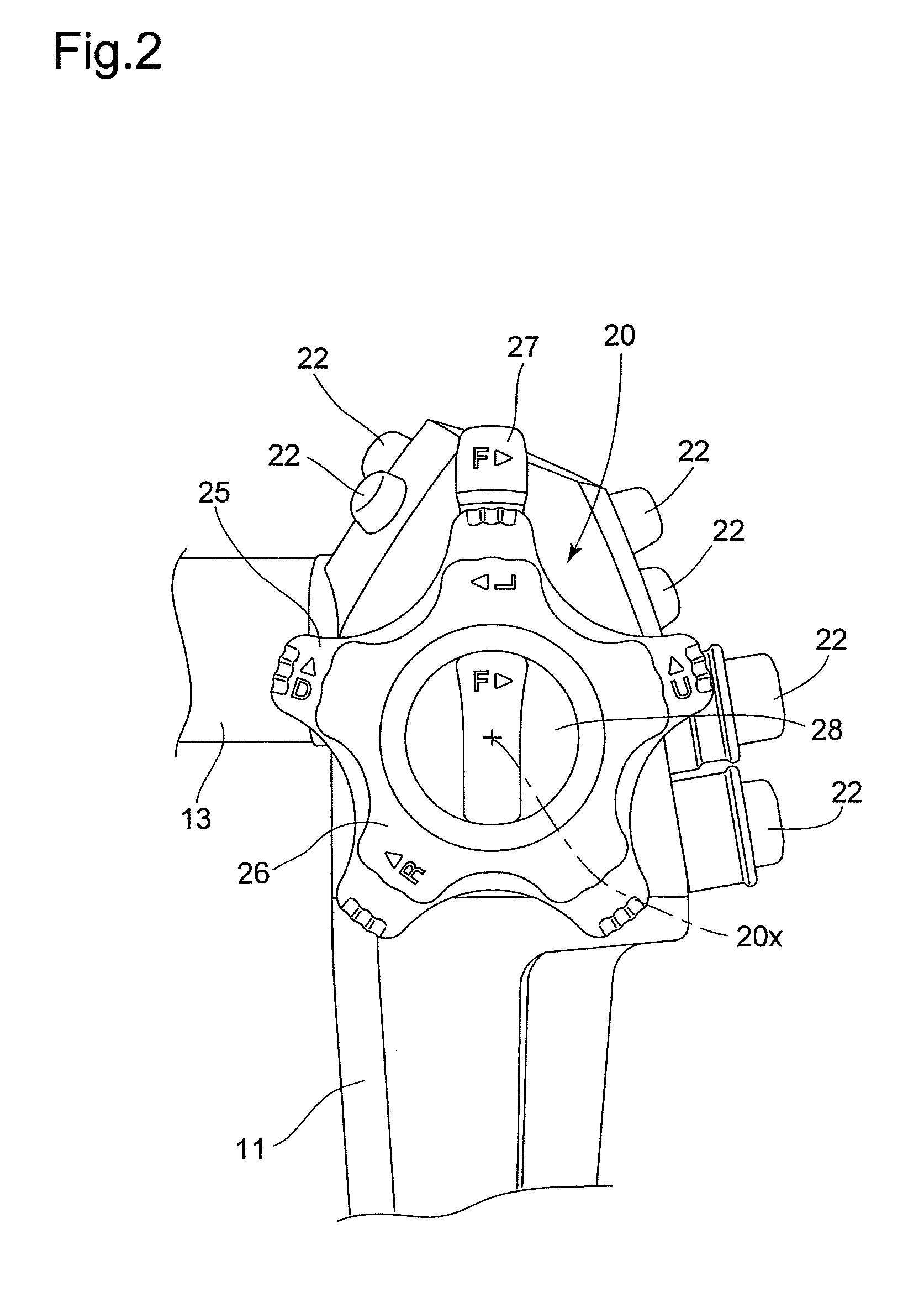 Bending control mechanism for endoscope