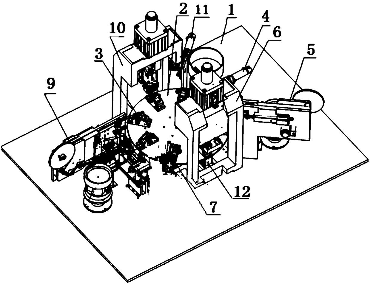 Dual-power-supply contact bridge full-automatic welding system