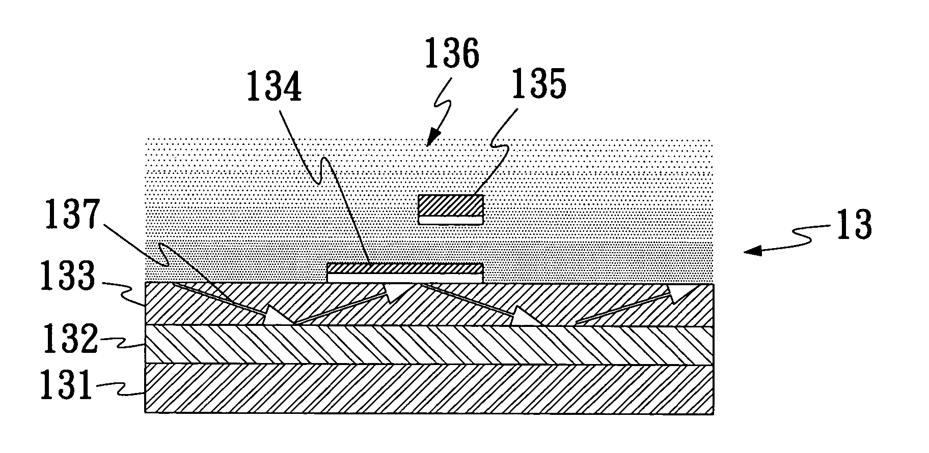 Linear wave guide type surface plasmon resonance microsensor