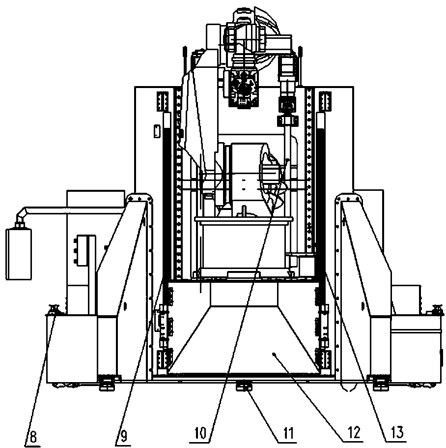 Hole making system for intelligent AGV lifting robot