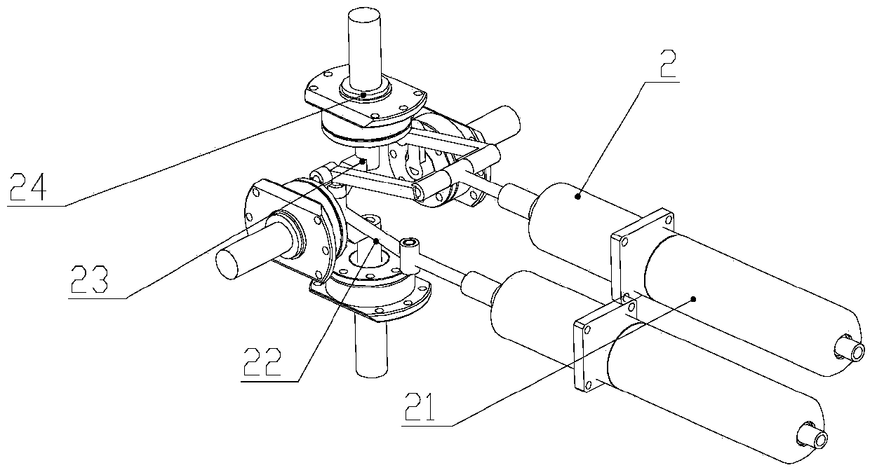 Operation integrated device for AUV