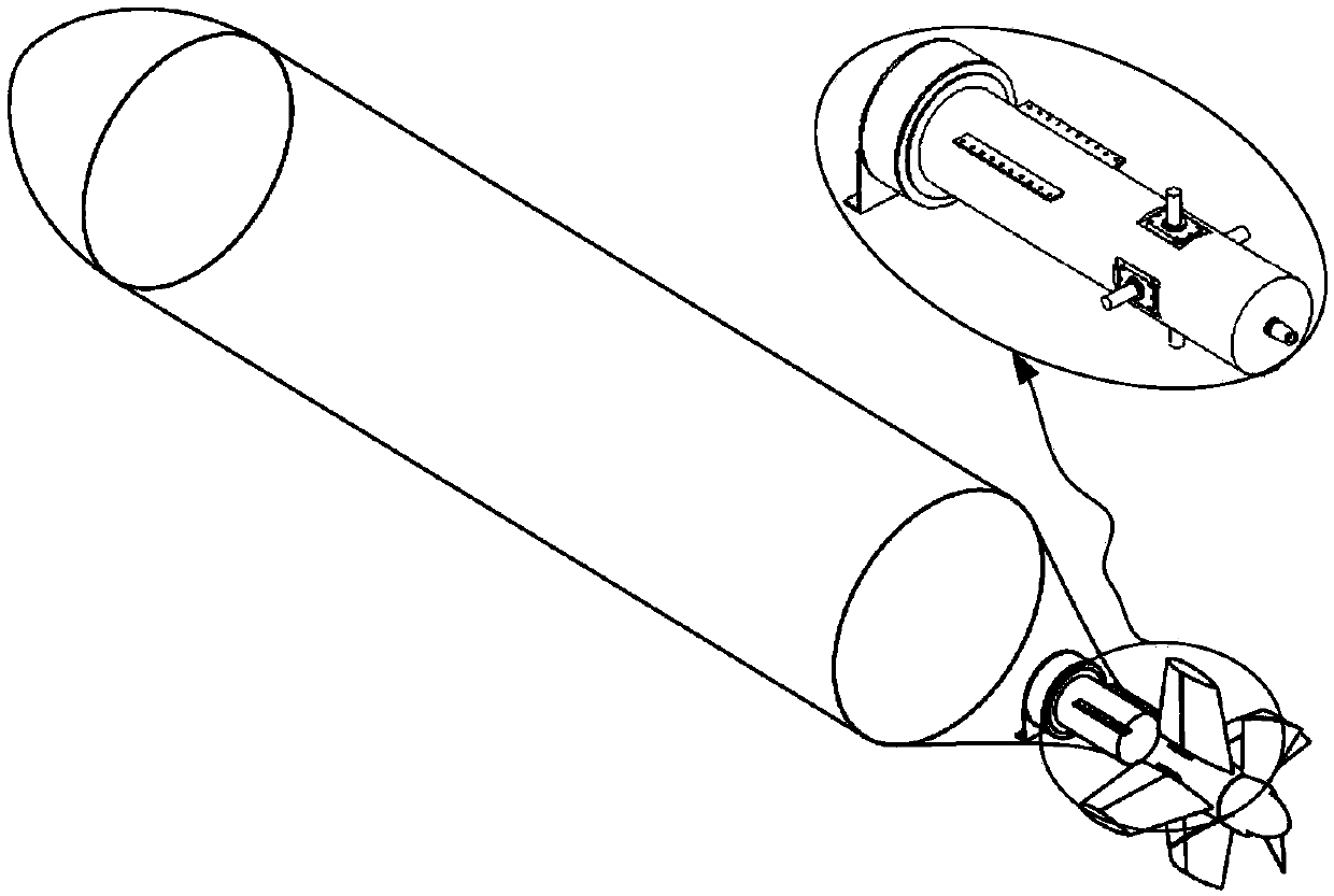 Operation integrated device for AUV