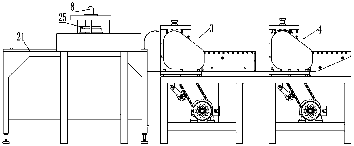 Steel plate cutting device