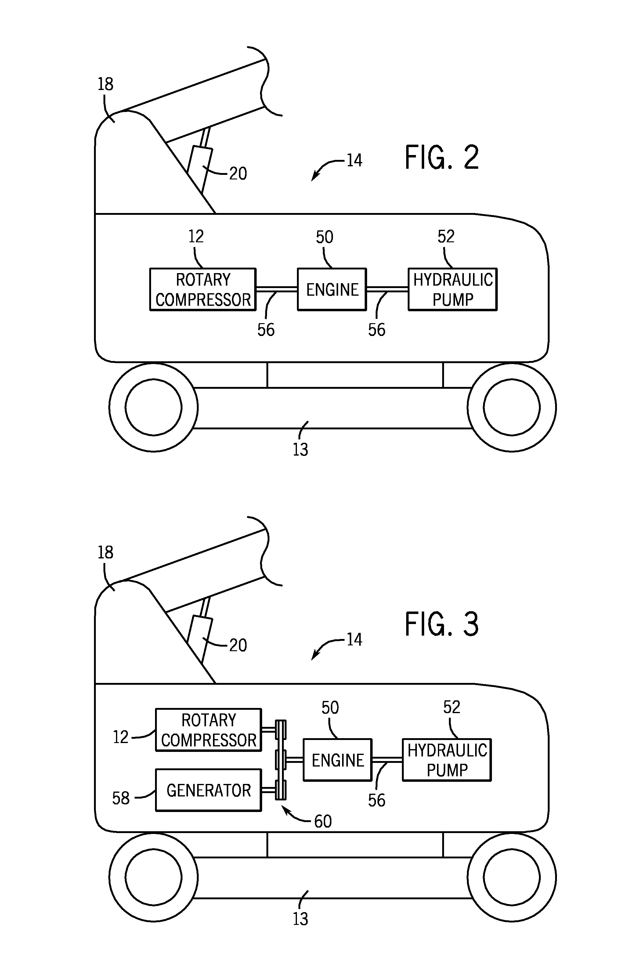 Aerial Work Platform with Compact Air Compressor