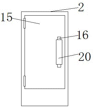 Medicine powder drying device