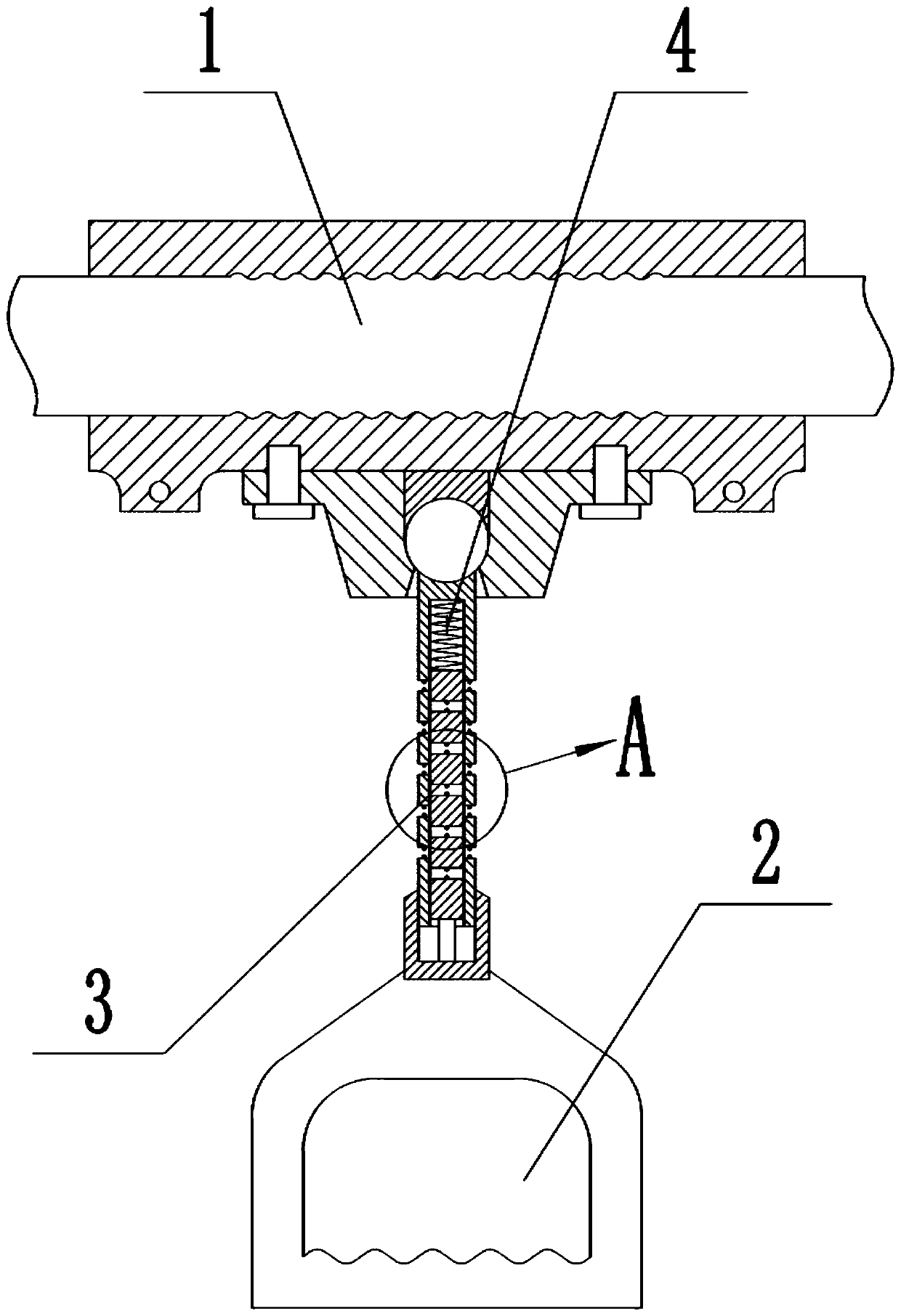 Handrail frame