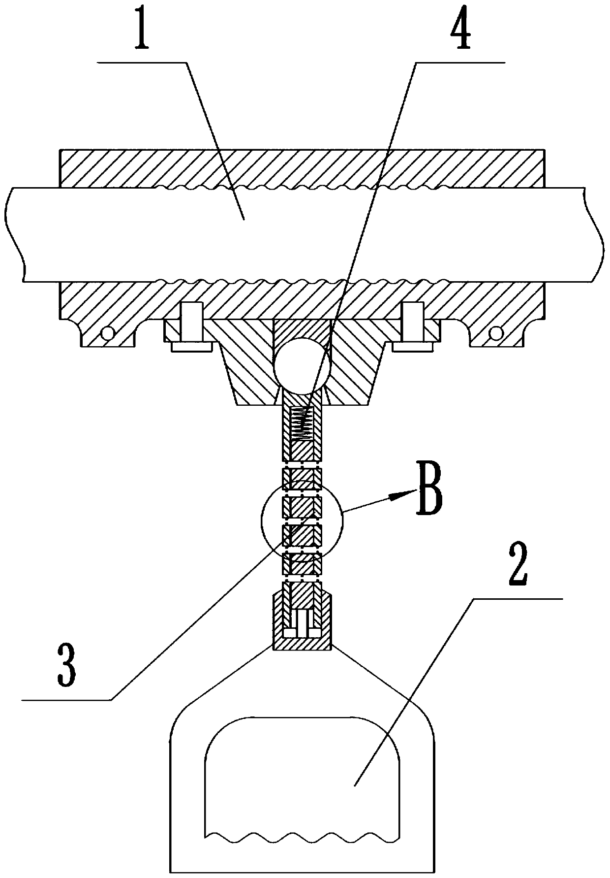 Handrail frame