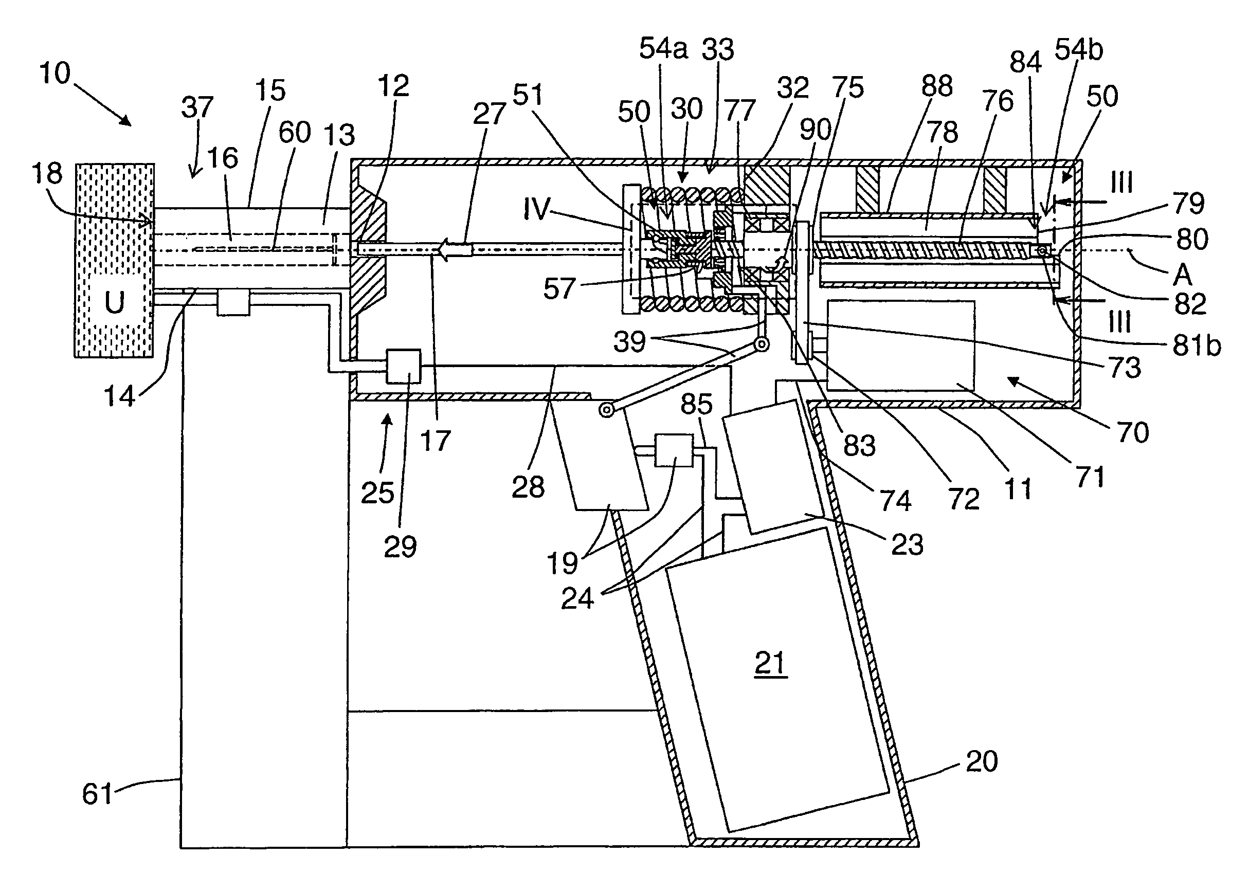 Hand-held fastener driver