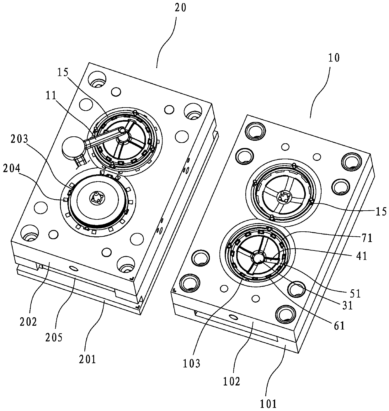 Automatic machining equipment for aluminum rotor of ceiling fan motor