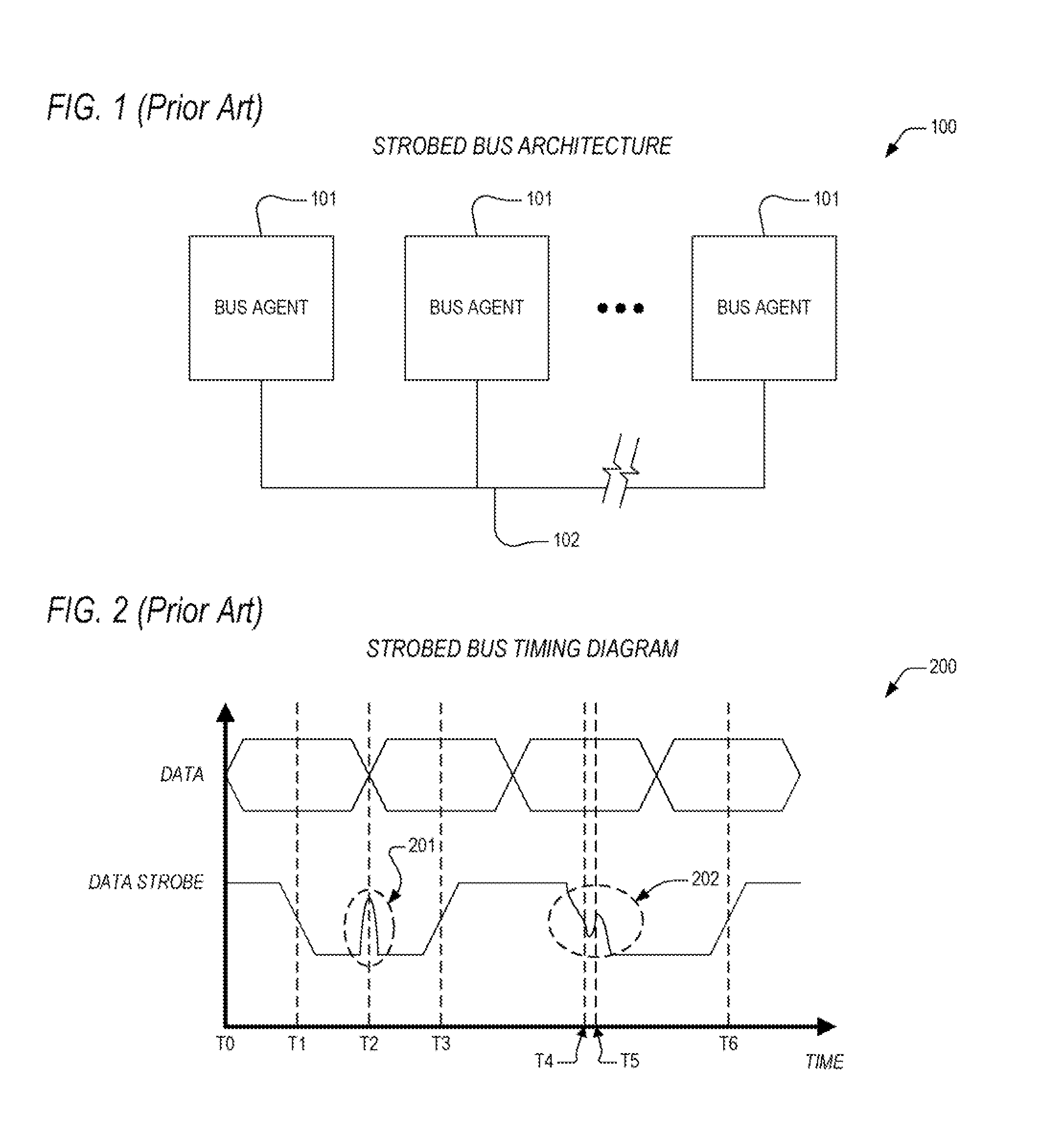 Encoded mechanism for source synchronous strobe lockout