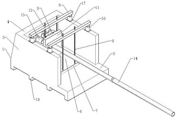 In-situ test method for buried pipeline across faults