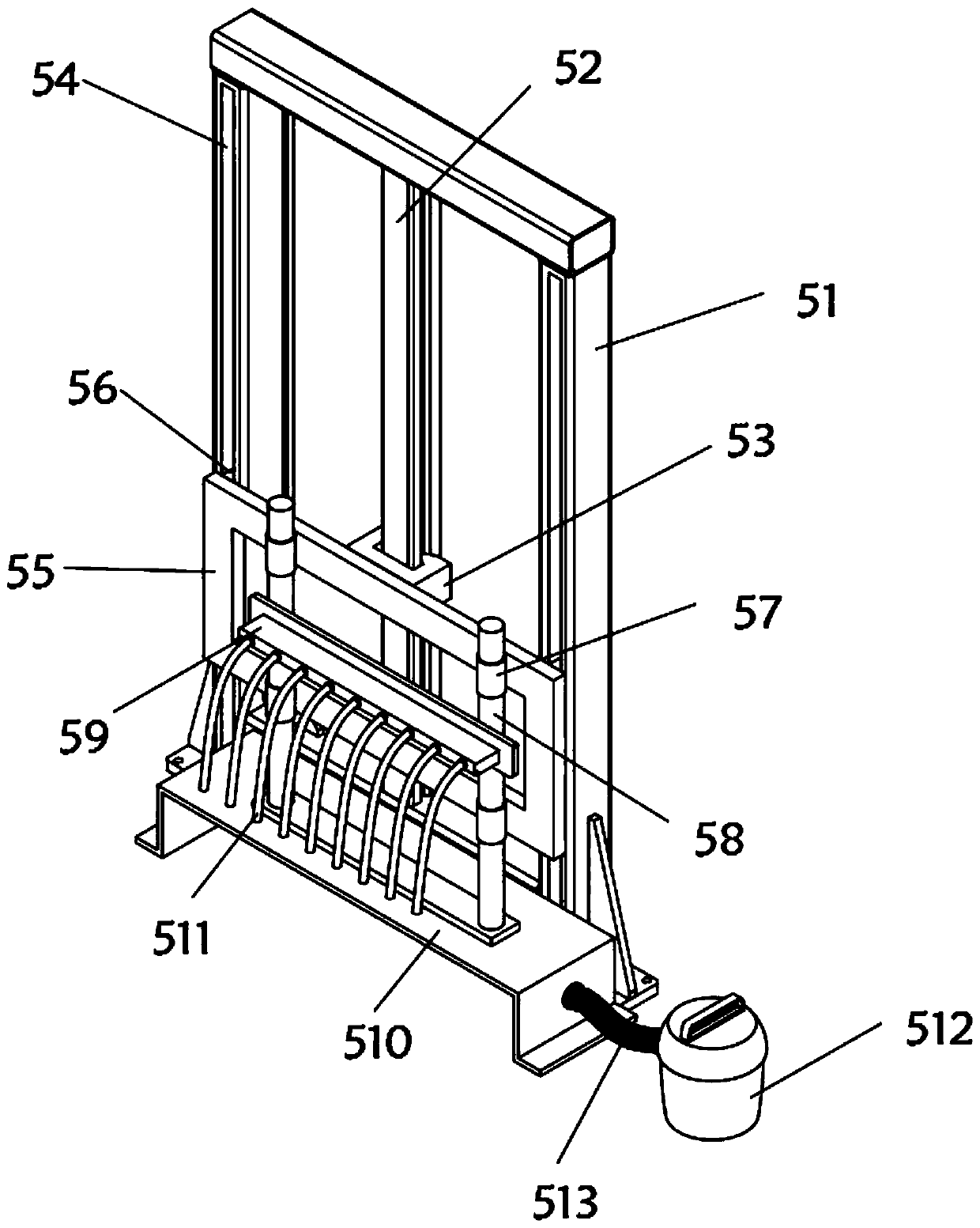 Assembling system of vehicle-mounted charging machine and modules for integrated functions of vehicle-mounted charging machine