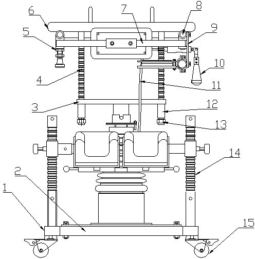 Kneeling position static and dynamic balance training device