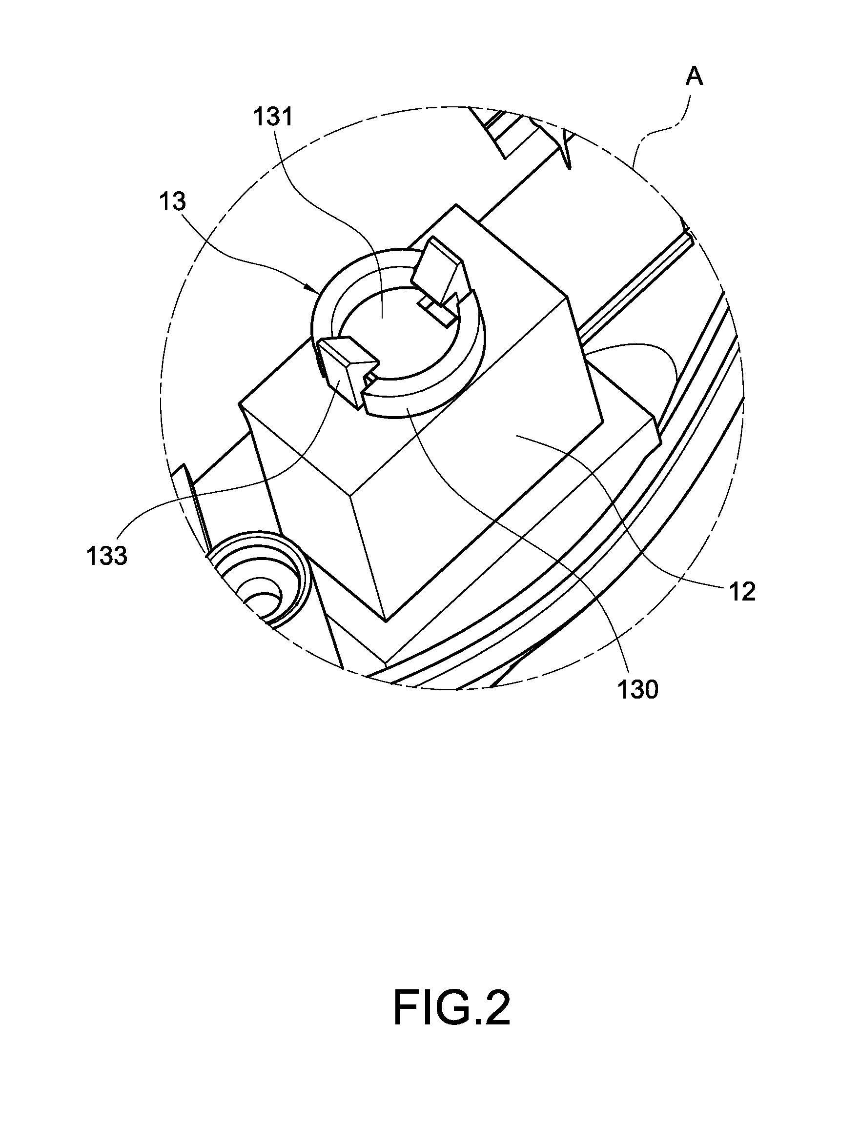 Receiving structure of receiver of wireless input device and mouse having the receiving structure