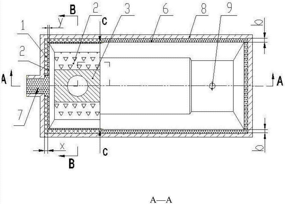 Reworked material working lining of continuous casting tundish and preparation method for reworked material working lining