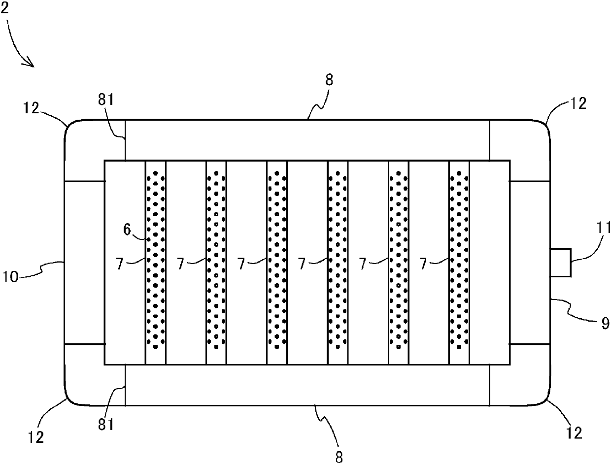 Exhaust pipe structure for road surface snow melting, road surface member for snow melting, and road surface snow melting system