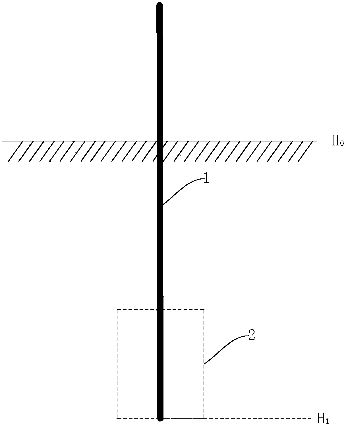 Anti-floating anchor rod construction method