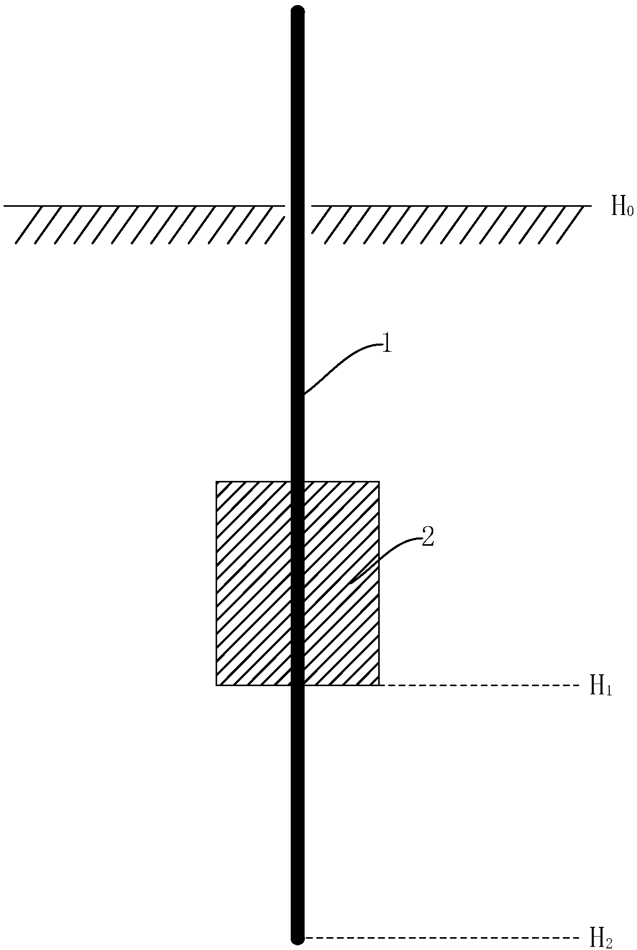 Anti-floating anchor rod construction method