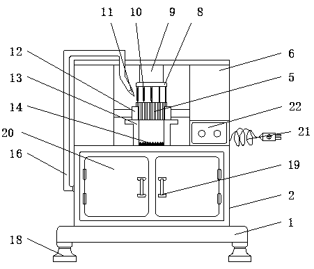 Positioning mechanism for machining holes in end surfaces of inner gear rings