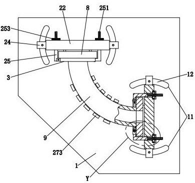 Welding forming machine for bent pipe and flange connection