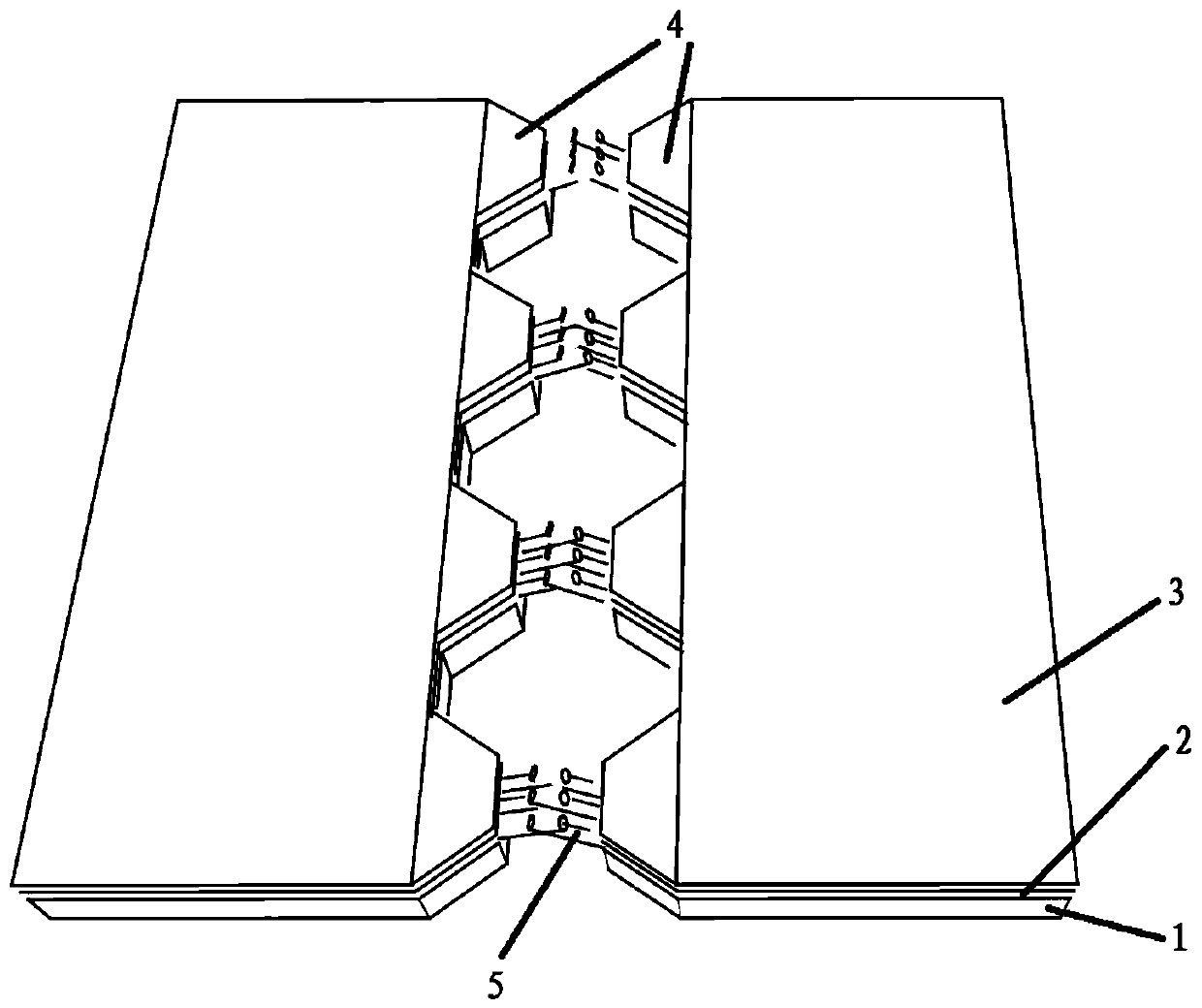 Zigzag electrode and method for improving performance of nano ultraviolet detector