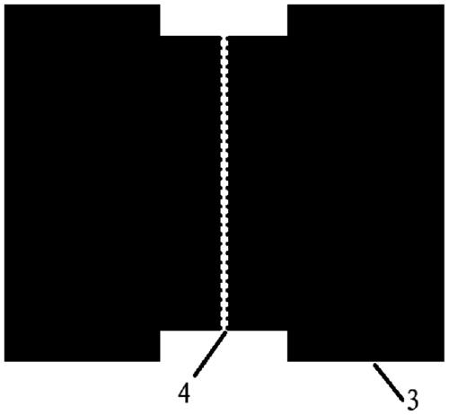 Zigzag electrode and method for improving performance of nano ultraviolet detector