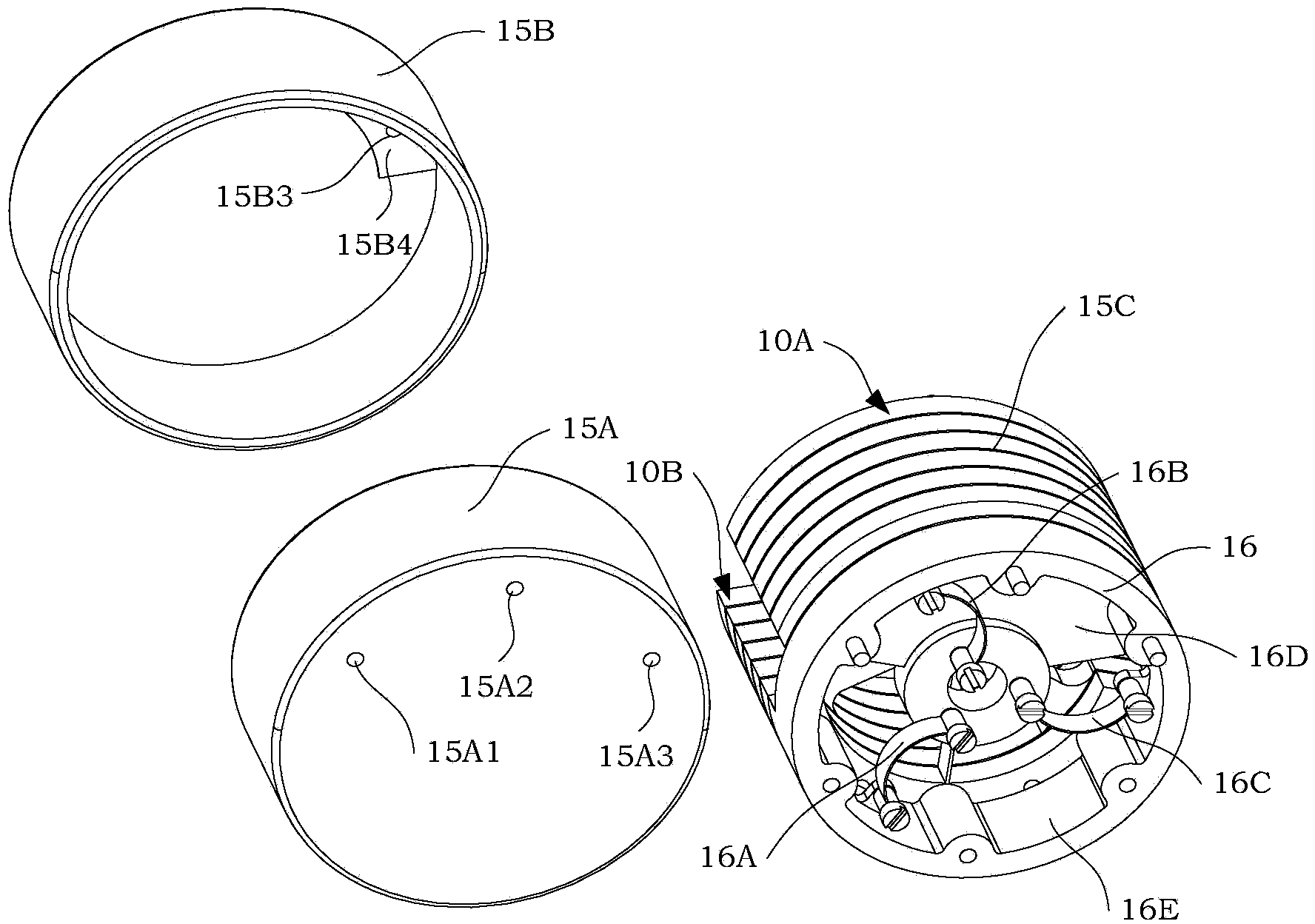 Zero-rigidity flexible bearing