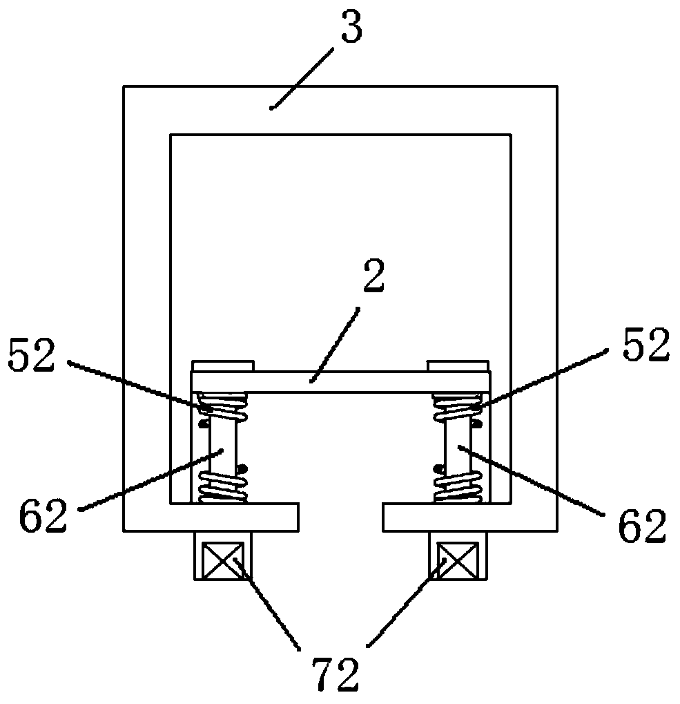 Suspension train clamping brake device