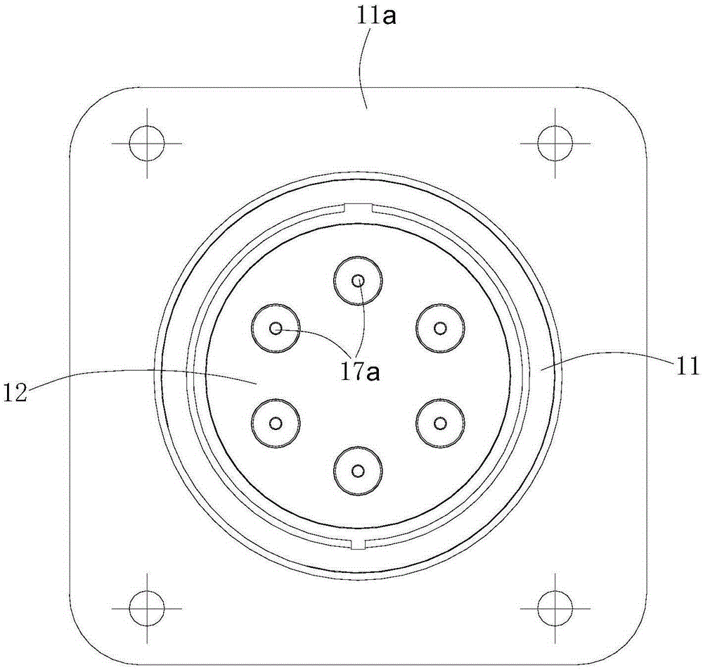 A high-voltage connector