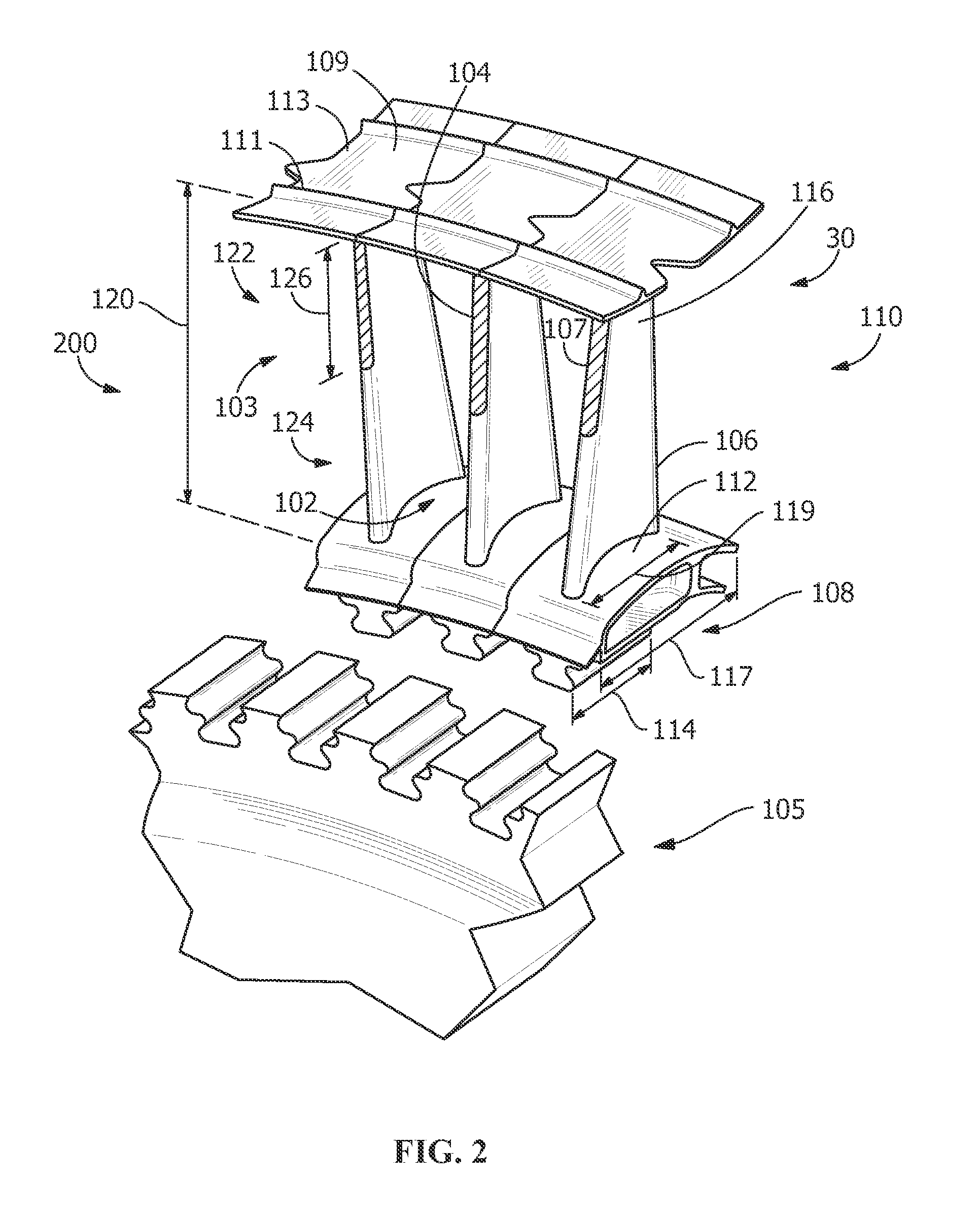 Turbine bucket assembly and turbine system