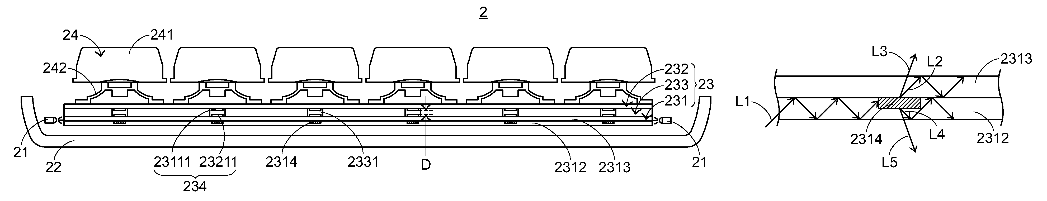 Luminous keyboard