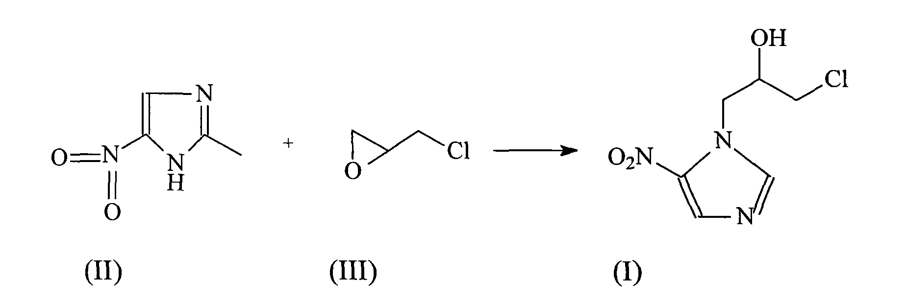 Ornidazole compound in new path