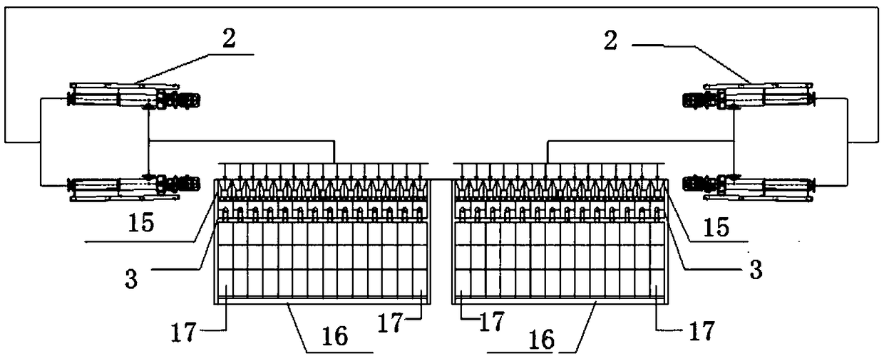 Continuous treatment system and treatment process for high-concentration chemical oxygen demand (COD) in industrial wastewater