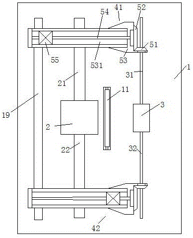 A LED dispensing packaging equipment with a heating device