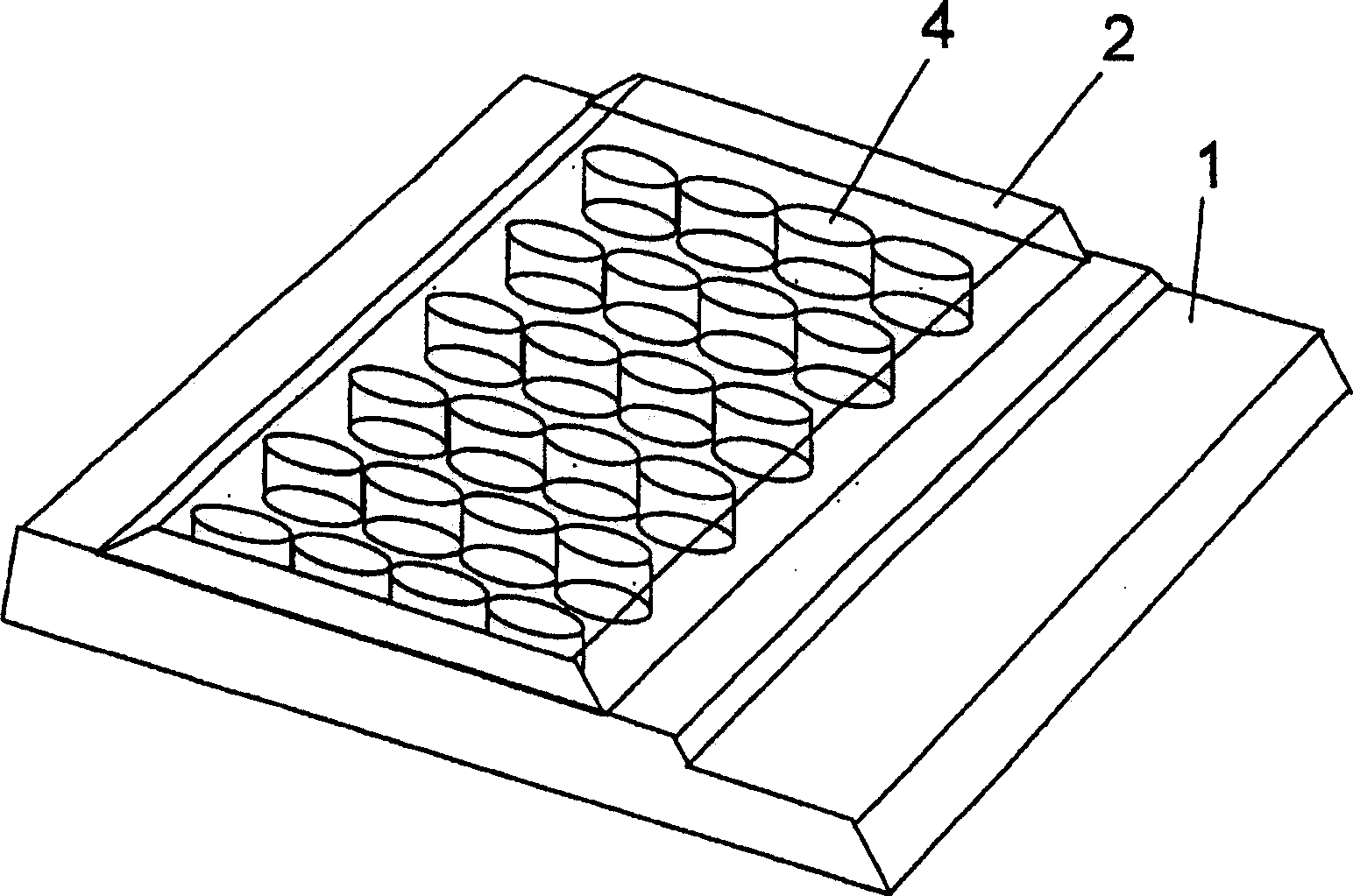 Method for constructing a rigid track and a communication track