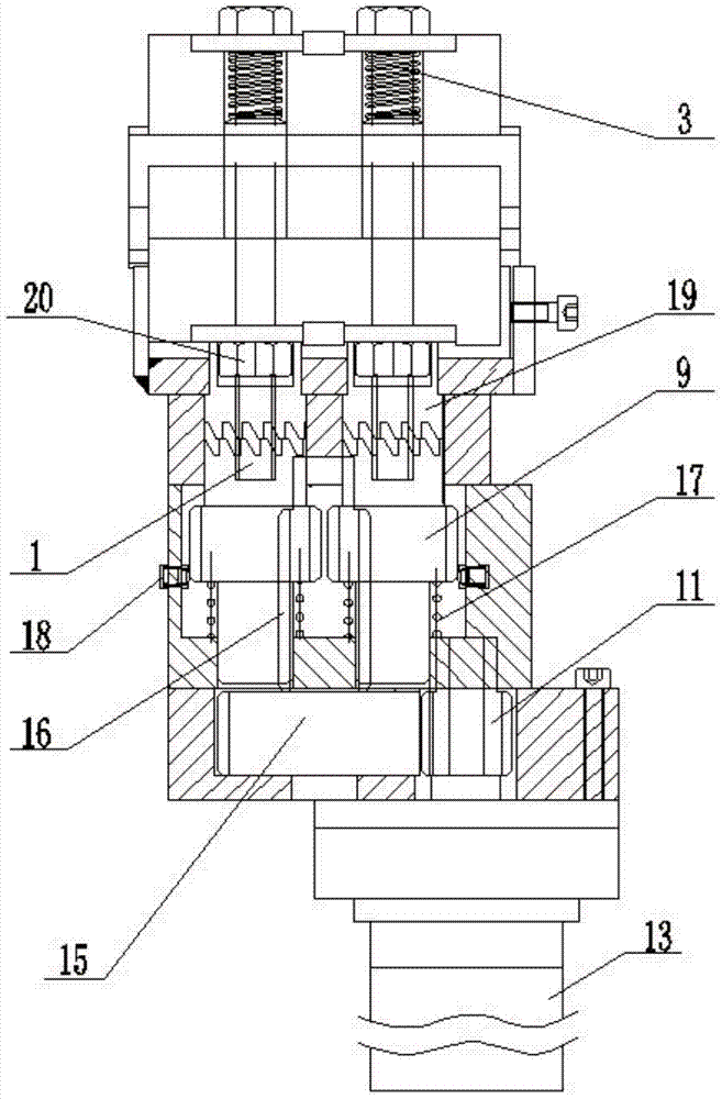 Intelligent insulation wire puncturing grounding clamp