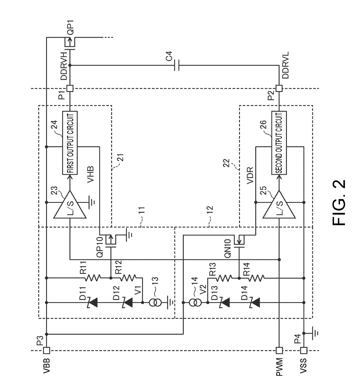 Semiconductor device, light emission control circuit, and electronic appliance