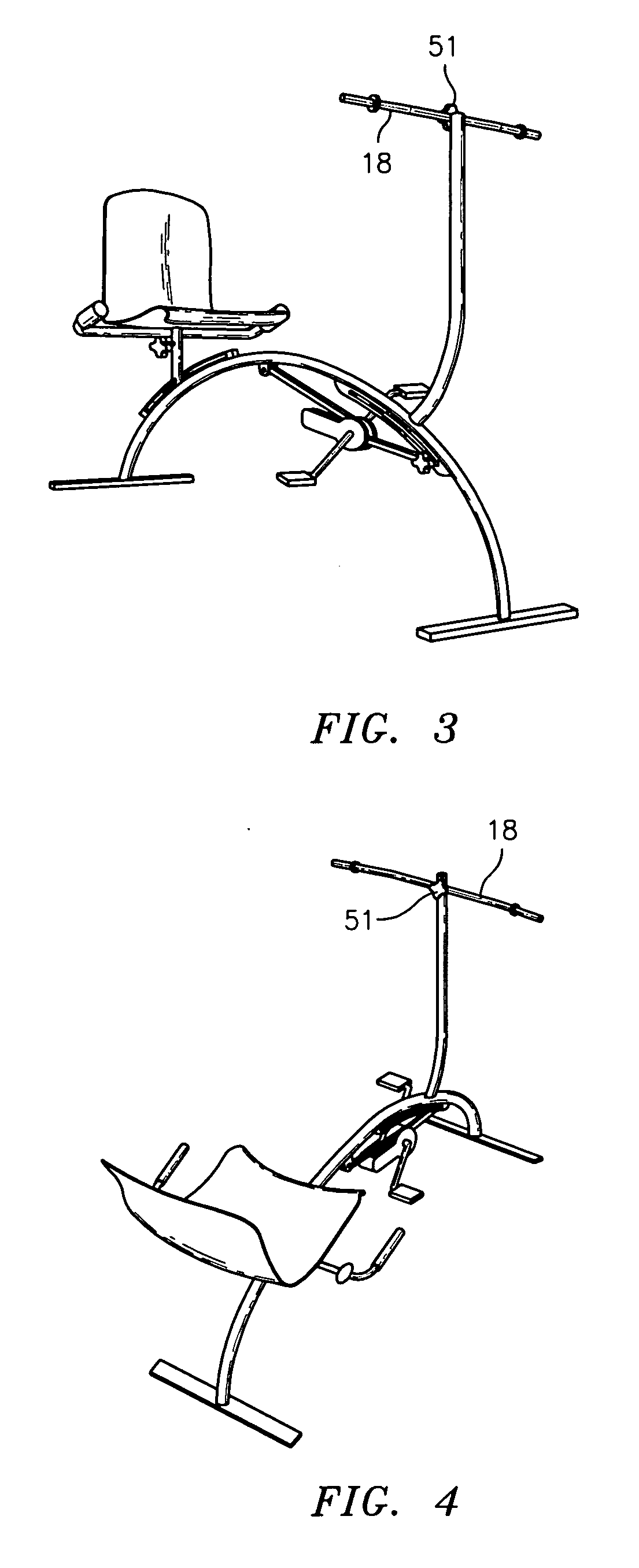 Aquatic exercise bicycle