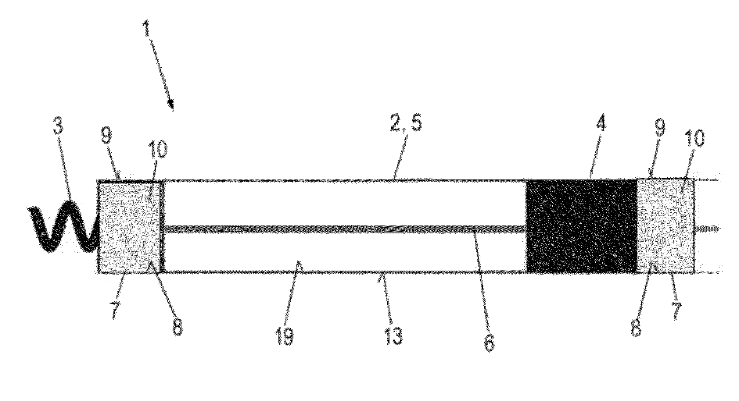 Implantable electrode lead and hydrogel sensor