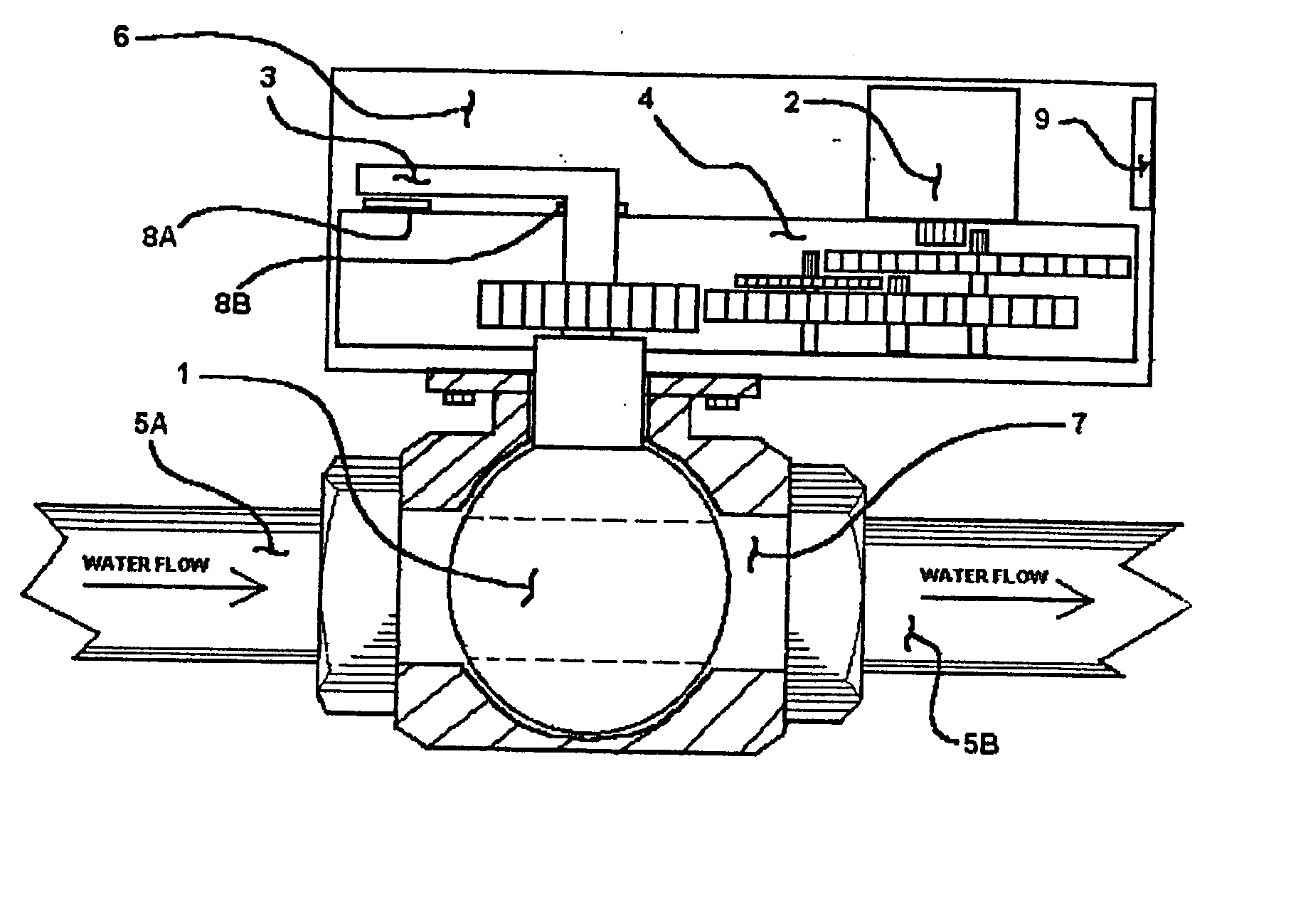 Conductive fluid leak detection system & automatic shut off valve