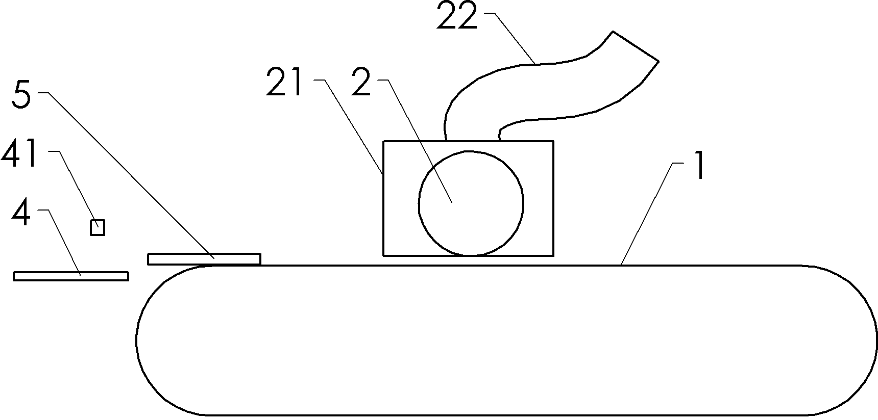 Conveyor belt for metal workpieces