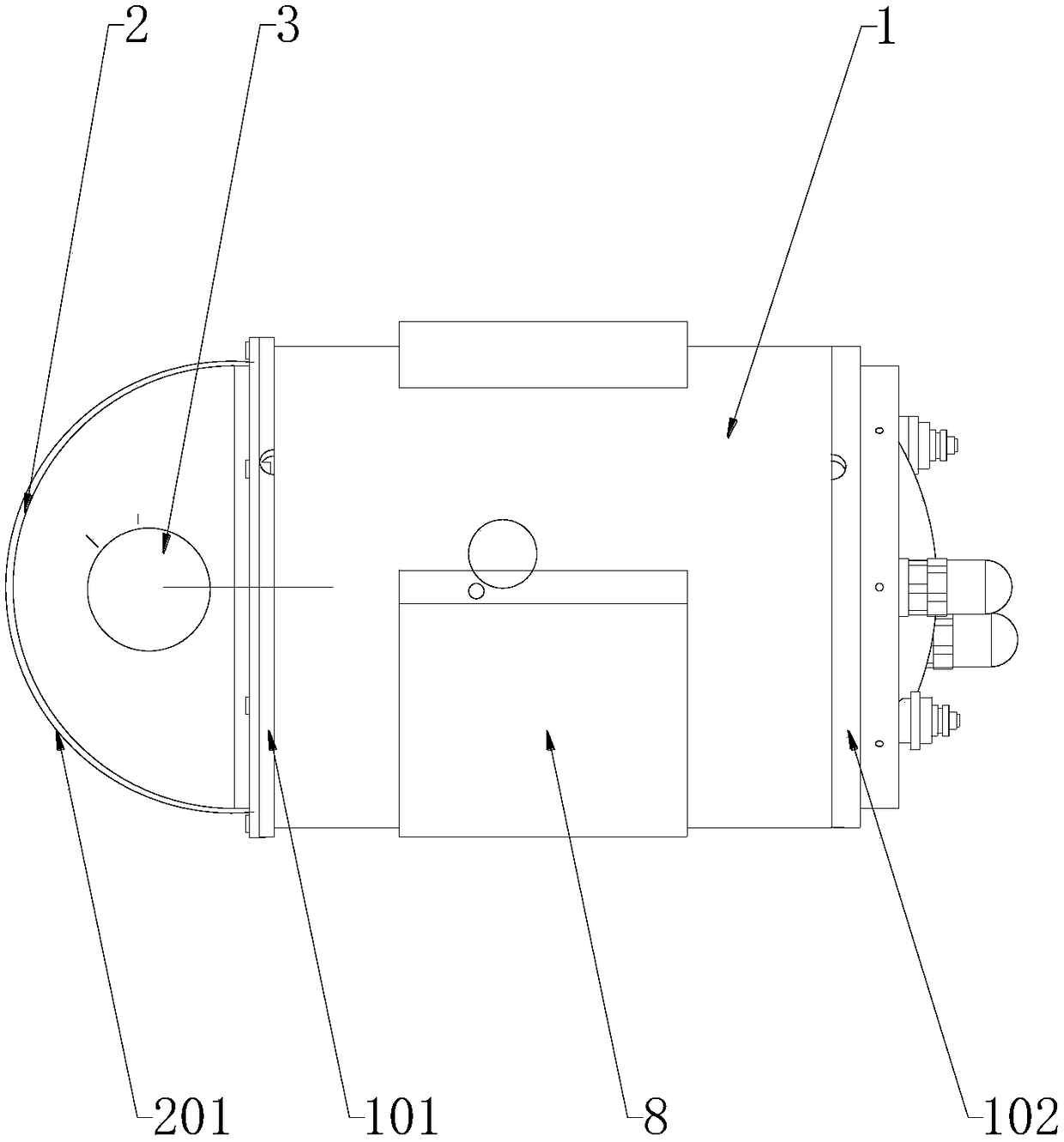 A self-adaptive buoyancy micro-calibration distribution system for deep sea underwater robots