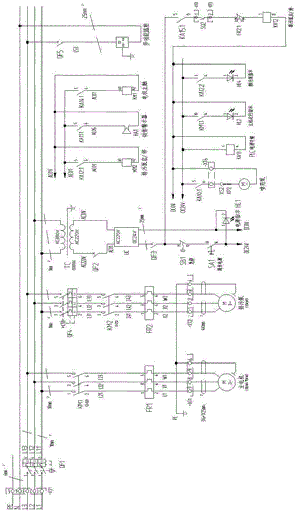 Management and control system as well as control method for underground elevation type garbage compression station