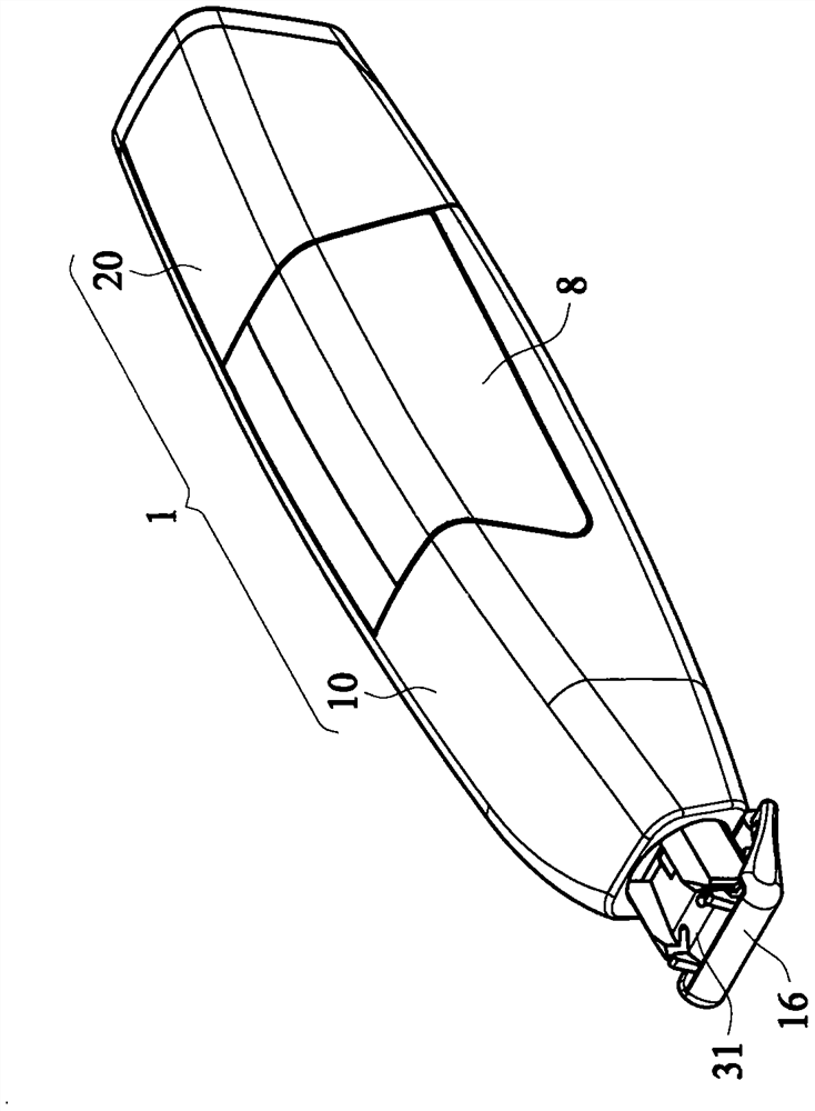 Film applicator capable of automatically rewinding at time of belt replacement and starting